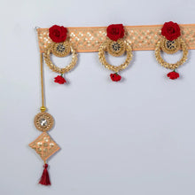 Traditional Gota Patti Toran for Door Entrance - A Timeless Classic